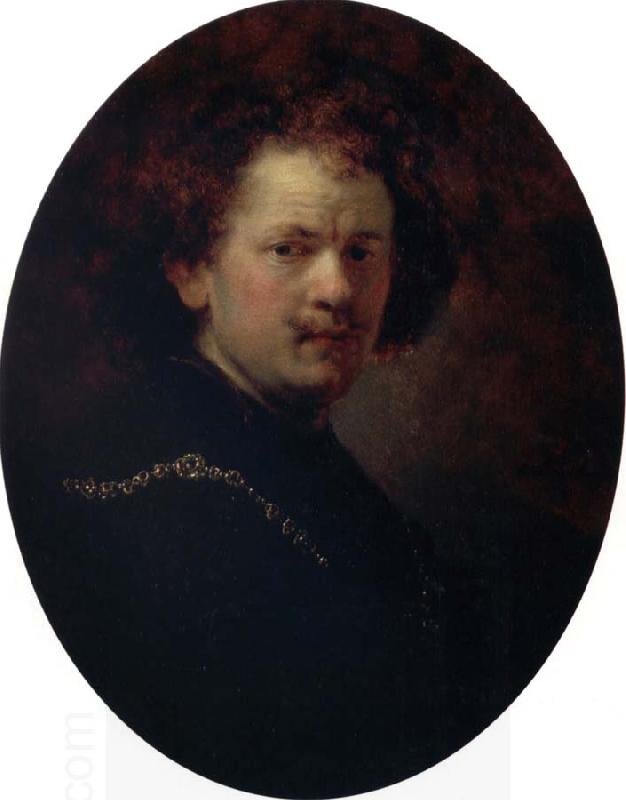 REMBRANDT Harmenszoon van Rijn Self-Portrait oil painting picture